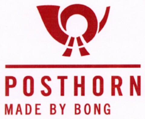 POSTHORN MADE BY BONG Logo (DPMA, 05.04.2005)