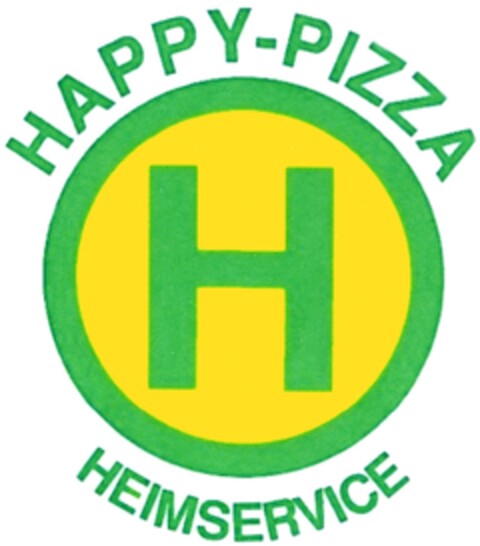 HAPPY-PIZZA HEIMSERVICE Logo (DPMA, 06/19/2006)