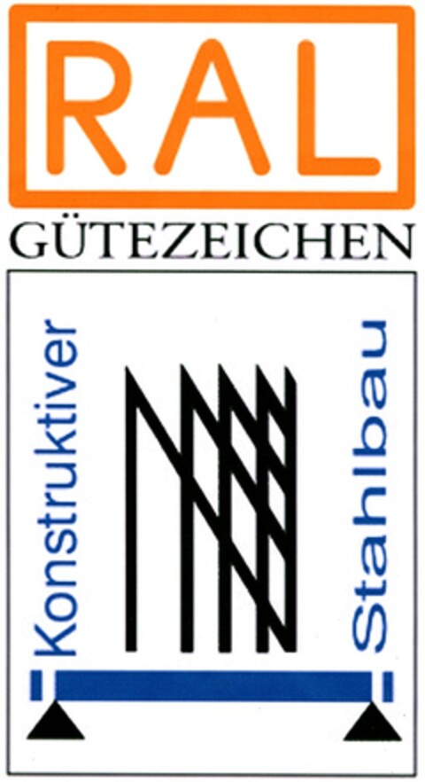 RAL GÜTEZEICHEN Konstruktiver Stahlbau Logo (DPMA, 04.08.2006)