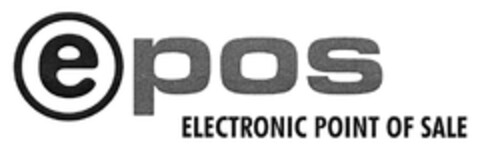 epos ELECTRONIC POINT OF SALE Logo (DPMA, 24.05.2007)