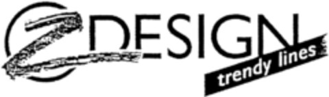Z DESIGN trendy lines Logo (DPMA, 10.05.1995)