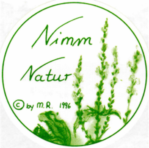 Nimm Natur Logo (DPMA, 07.08.1996)