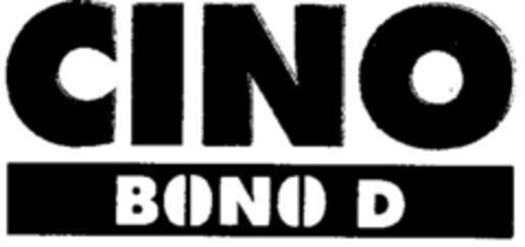 CINO BONO D Logo (DPMA, 09/18/1996)