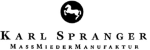 KARL SPRANGER MASSMIEDERMANUFAKTUR Logo (DPMA, 31.01.1997)