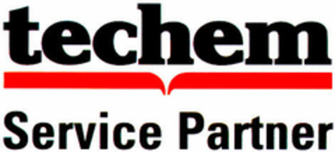 techem Service Partner Logo (DPMA, 04/23/1997)