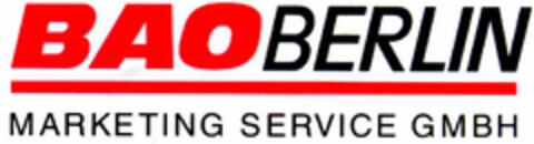 BAOBERLIN MARKETING SERVICE GMBH Logo (DPMA, 04/30/1997)
