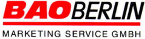 BAOBERLIN MARKETING SERVICE GMBH Logo (DPMA, 30.04.1997)