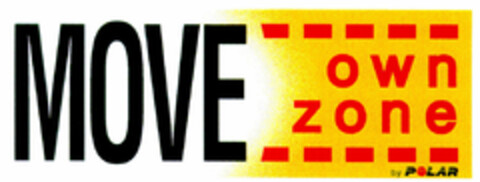 MOVE own zone by POLAR Logo (DPMA, 01/15/1999)