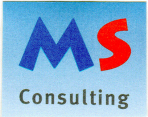 MS Consulting Logo (DPMA, 15.09.1999)