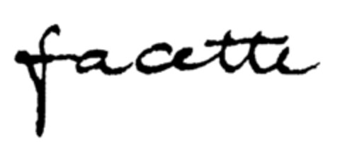 facette Logo (DPMA, 10/11/1999)