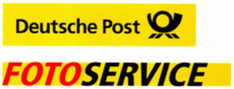 Deutsche Post FOTOSERVICE Logo (DPMA, 11/29/1999)