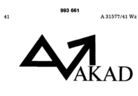 AKAD Logo (DPMA, 04/02/1979)