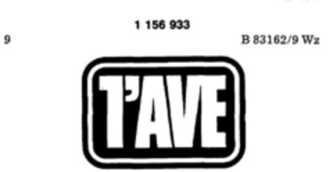 1'AVE Logo (DPMA, 10.11.1987)