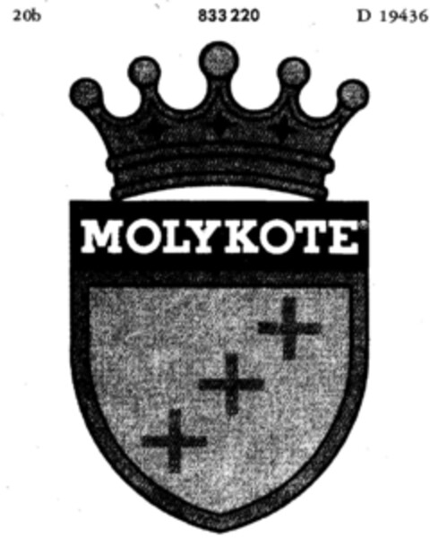 MOLYKOTE Logo (DPMA, 26.02.1966)