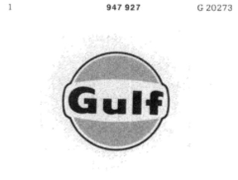Gulf Logo (DPMA, 11.12.1970)