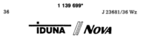 IDUNA // NOVA Logo (DPMA, 13.02.1989)