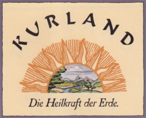 KURLAND Die Heilkraft der Erde Logo (DPMA, 21.09.1989)