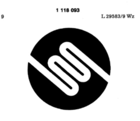 1118093 Logo (DPMA, 25.11.1986)