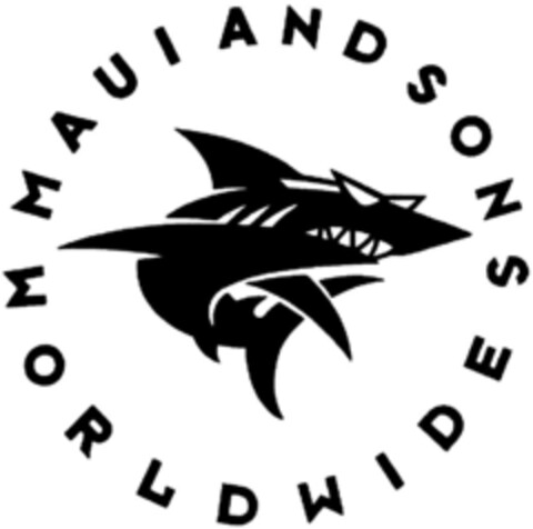 MAUI AND SONS WORLDWIDE Logo (DPMA, 23.07.1991)