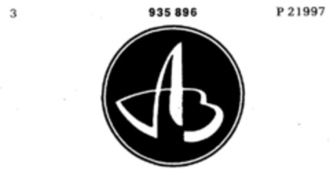 AB Logo (DPMA, 02/14/1974)