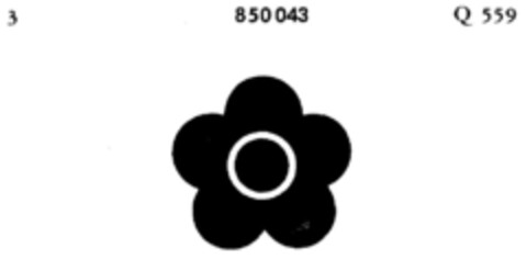 850043 Logo (DPMA, 07.09.1966)