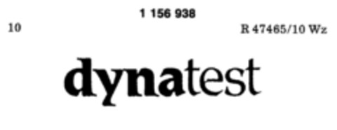 dynatest Logo (DPMA, 05.12.1988)