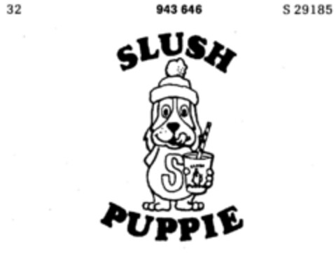 SLUSH PUPPIE Logo (DPMA, 06.09.1975)