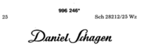 Daniel Schagen Logo (DPMA, 15.11.1979)