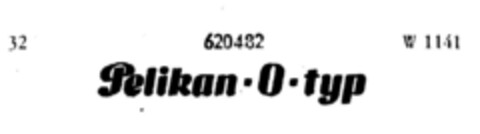 Pelikan-O-typ Logo (DPMA, 02.10.1950)