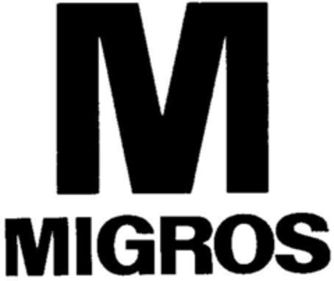 M MIGROS Logo (DPMA, 17.01.1973)