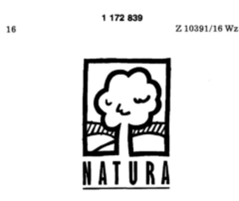 NATURA Logo (DPMA, 02.06.1990)