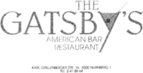 THE GATSBYS Logo (DPMA, 28.11.1990)