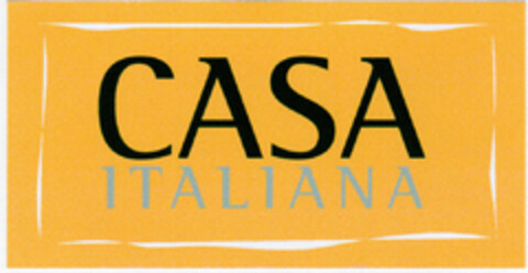 CASA ITALIANA Logo (DPMA, 01.09.2000)