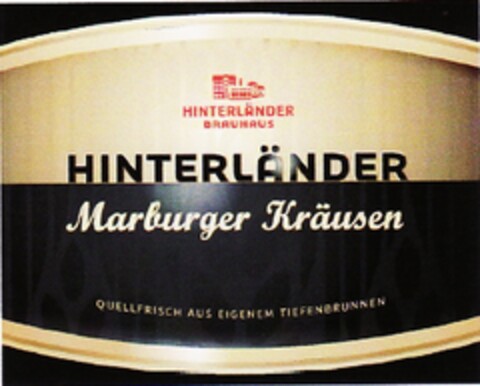 HINTERLÄNDER BRAUHAUS Marburger Kräusen Logo (DPMA, 11.02.2008)