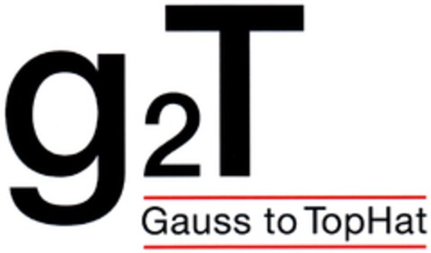 g2T Gauss to TopHat Logo (DPMA, 14.06.2008)