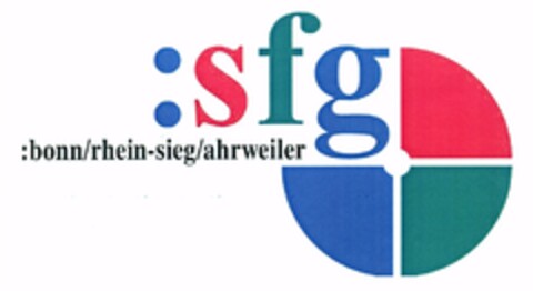 :sfg :bonn/rhein-sieg/ahrweiler Logo (DPMA, 30.06.2009)
