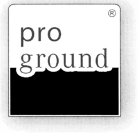 pro ground Logo (DPMA, 12.08.2009)