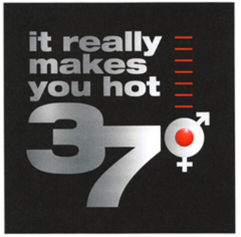 it really makes you hot 37 Logo (DPMA, 05.06.2010)