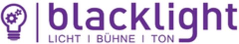 blacklight LICHT BÜHNE TON Logo (DPMA, 11.03.2014)