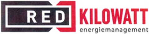 RED KILOWATT energiemanagement Logo (DPMA, 16.01.2014)