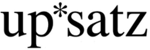 up*satz Logo (DPMA, 24.09.2016)