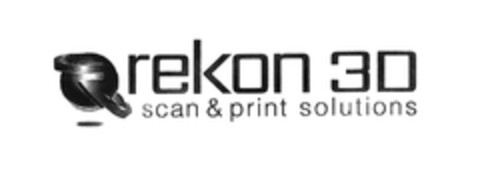 rekon 3D scan & print solutions Logo (DPMA, 17.01.2017)