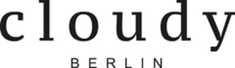 cloudy BERLIN Logo (DPMA, 10.07.2018)