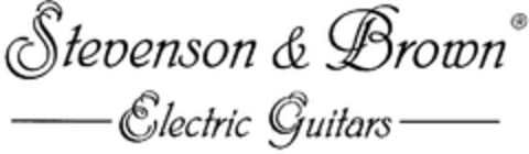 Stevenson & Brown Electric Guitars Logo (DPMA, 16.01.2003)