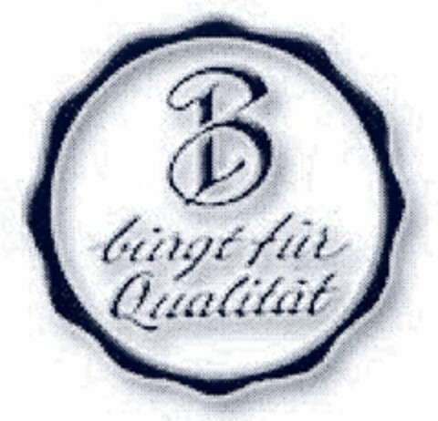 B bürgt für Qualität Logo (DPMA, 18.02.2005)