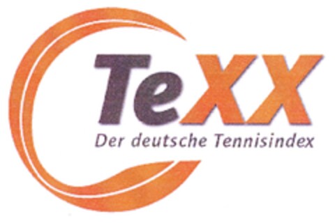 TeXX Der deutsche Tennisindex Logo (DPMA, 06.04.2006)