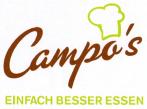 Campo's EINFACH BESSER ESSEN Logo (DPMA, 03.11.2006)