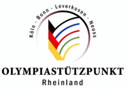 OLYMPIASTÜTZPUNKT Rheinland Logo (DPMA, 10.09.2007)