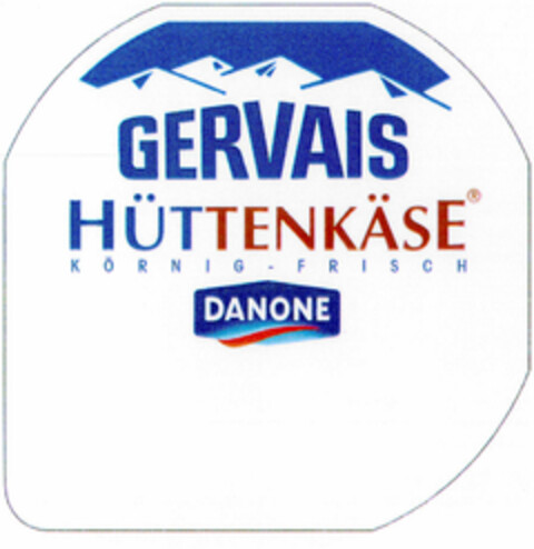 GERVAIS HÜTTENKÄSE Logo (DPMA, 20.07.1996)