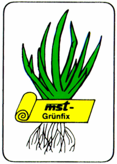 mst-Grünfix Logo (DPMA, 15.01.1997)